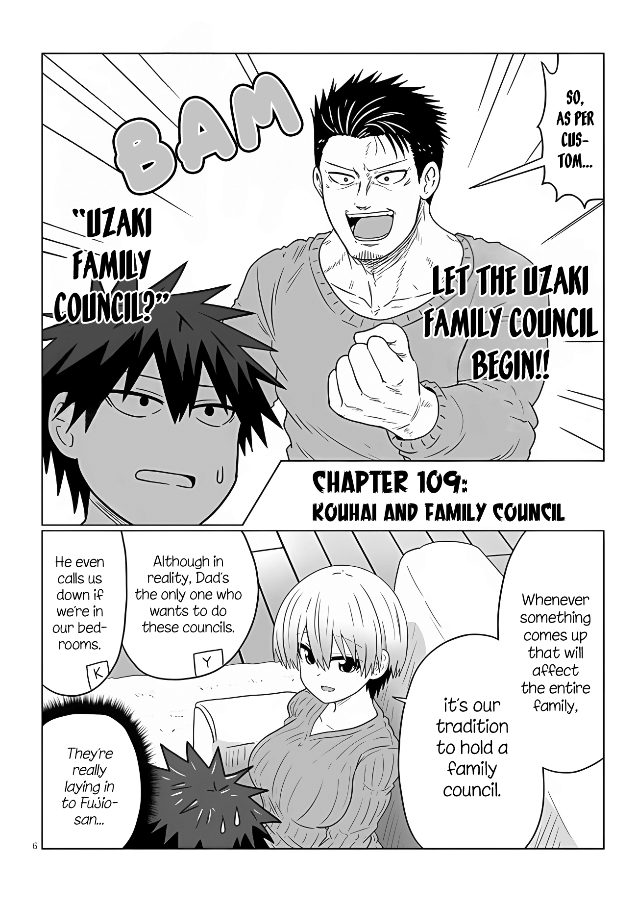 Uzaki-chan wa Asobitai! Chapter 109 6